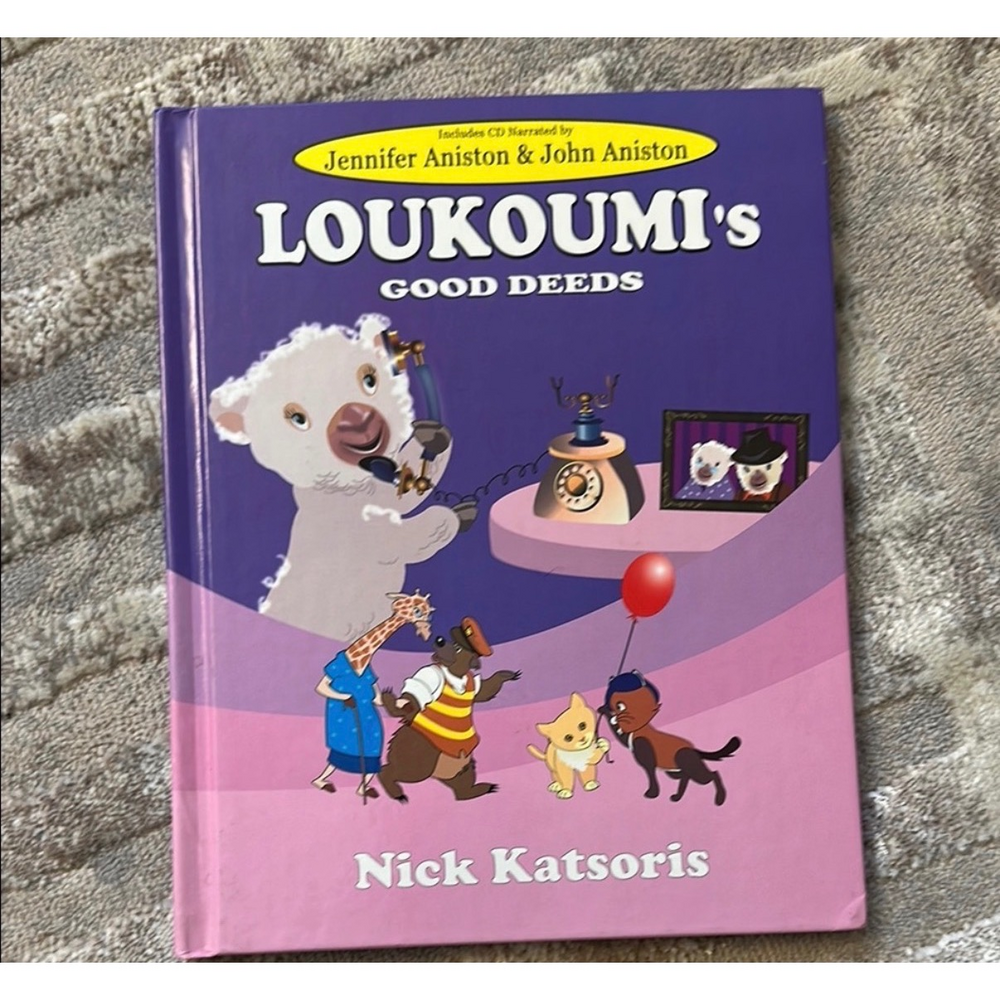 Loukoumi's Good Deeds (Book & CD Narrated by Jennifer Aniston and John Aniston